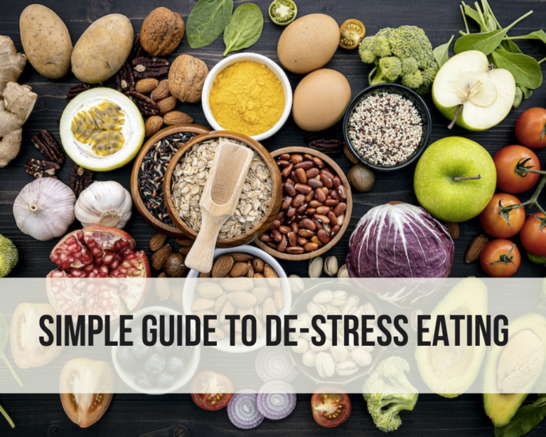 Simple Guide to De-Stress Eating