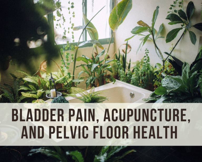 Bladder Pain and Acupuncture › Jersey Comunity Acupuncture